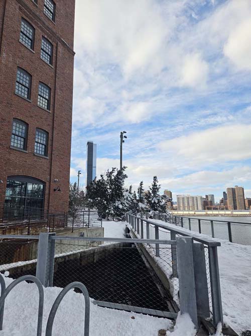 Jay Street Entrance, John Street, Brooklyn Bridge Park, Brooklyn, February 24, 2026