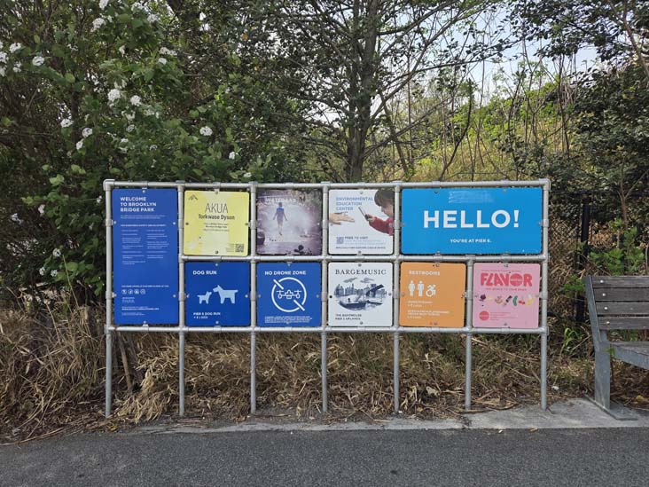 Pier 6 Entrance, Brooklyn Bridge Park, Brooklyn, April 16, 2026