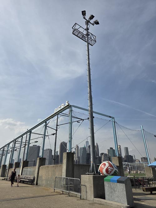 Pier 5, Brooklyn Bridge Park, Brooklyn, April 16, 2026