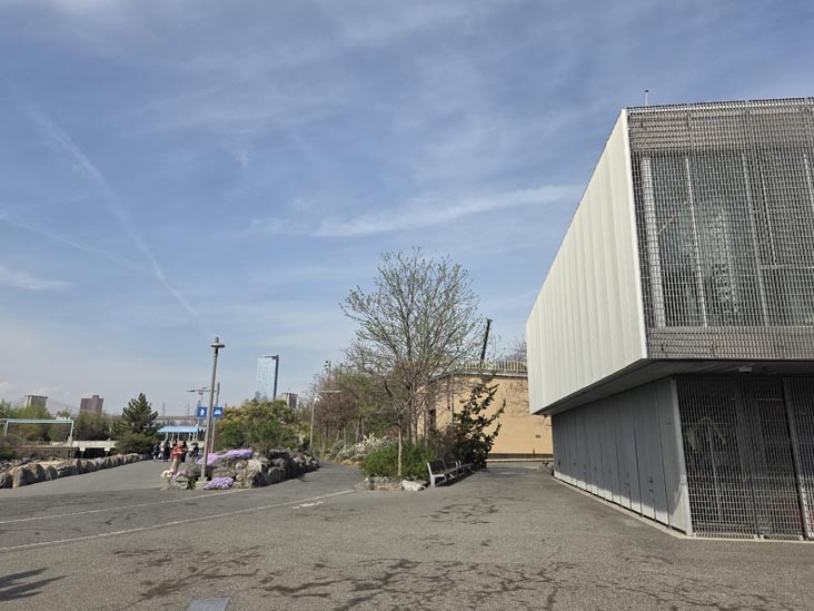 Boathouse, Pier 5 Uplands, Brooklyn Bridge Park, Brooklyn, April 16, 2026