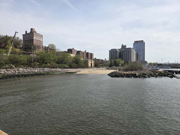 Pier 4 Beach From Pier 3, Brooklyn Bridge Park, Brooklyn, April 16, 2026