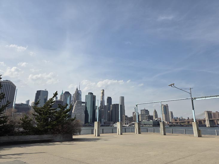 Pier 3, Brooklyn Bridge Park, Brooklyn, April 16, 2026