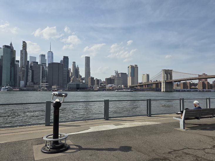 Lower Manhattan From Pier 1, Brooklyn Bridge Park, Brooklyn, April 16, 2026