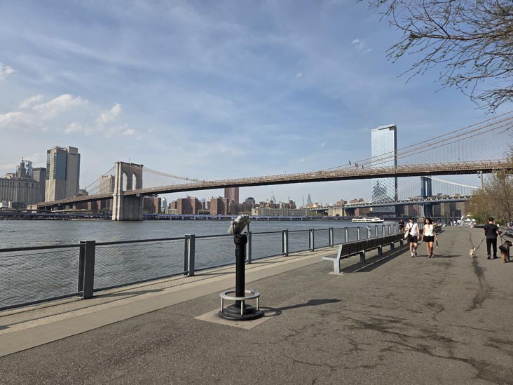 Brooklyn Bridge From Pier 1, Brooklyn Bridge Park, Brooklyn, April 16, 2026
