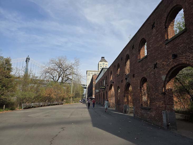 Tobacco Warehouse, Brooklyn Bridge Park, Brooklyn, April 16, 2026