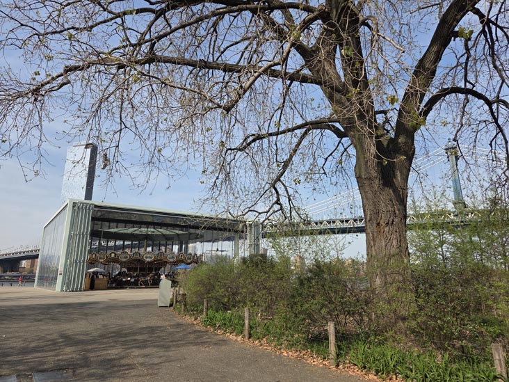 Jane's Carousel, Empire Fulton Ferry, Brooklyn Bridge Park, Brooklyn, April 16, 2026