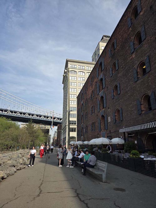 Empire Stores, Brooklyn Bridge Park, Brooklyn, April 16, 2026