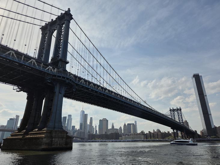 Manhattan Bridge From John Street, Brooklyn Bridge Park, Brooklyn, April 16, 2026