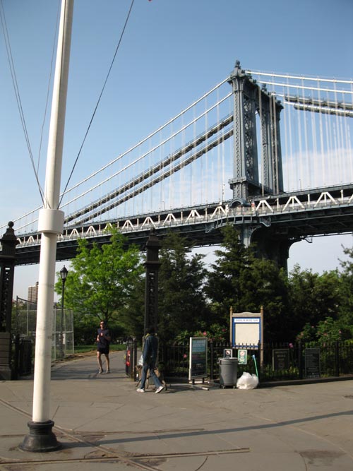 Manhattan Bridge From Brooklyn Bridge Park, Brooklyn, May 13, 2011
