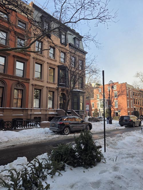 Joralemon Street at Sidney Place, Brooklyn Heights, Brooklyn, January 27, 2026