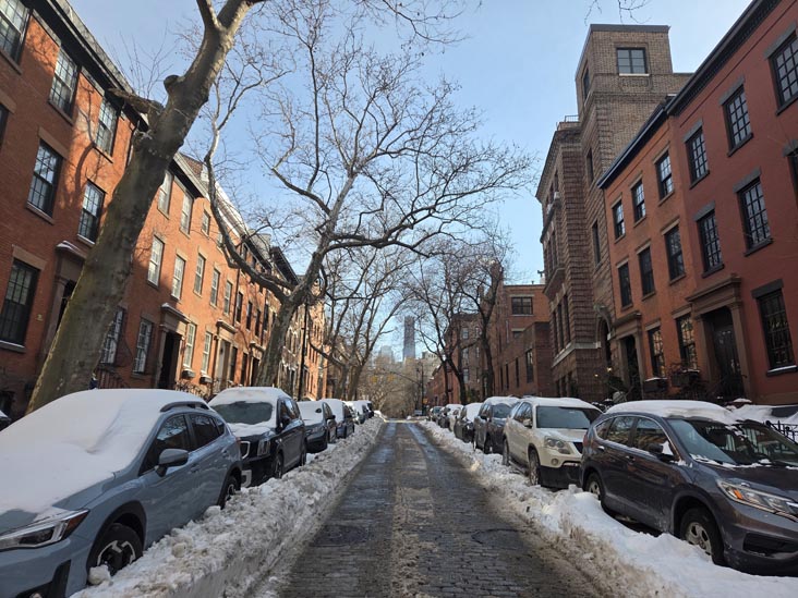 Looking East Down Joralemon Street From Willow Place, Brooklyn Heights, Brooklyn, January 27, 2026