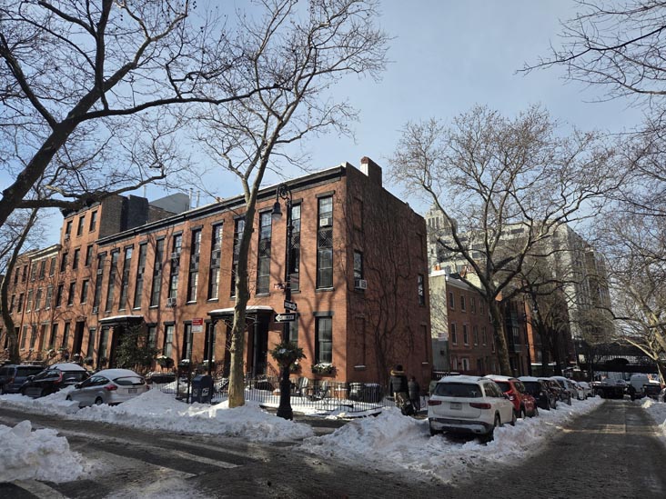 Joralemon Street and Willow Place, SW Corner, Brooklyn Heights, Brooklyn, January 27, 2026