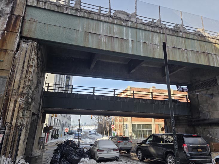 Joralemon Street at Furman Street, Brooklyn Heights, Brooklyn, January 27, 2026