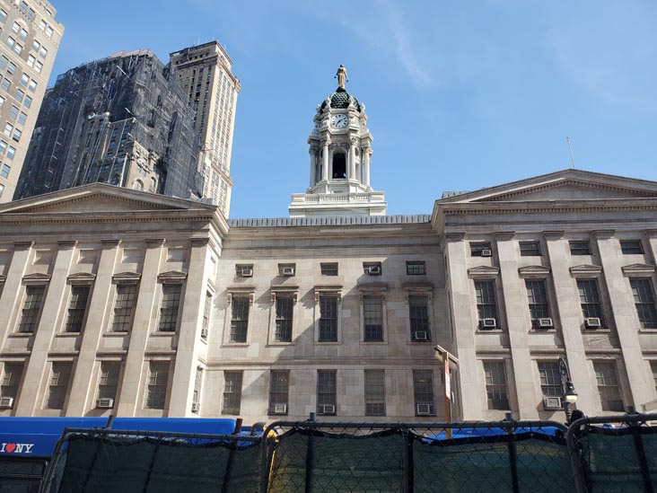 Brooklyn Borough Hall, Joralemon Street at Court Street, Brooklyn Heights, Brooklyn, April 24, 2025