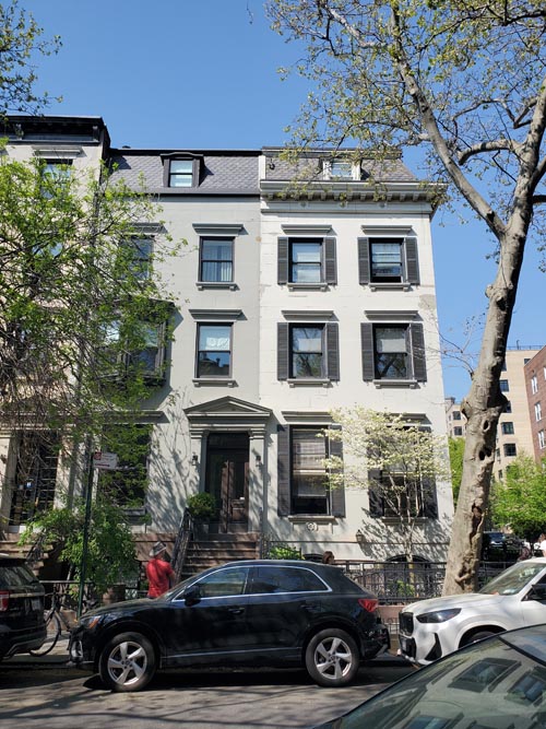 Joralemon Street and Henry Street, NW Corner, Brooklyn Heights, Brooklyn, April 24, 2025