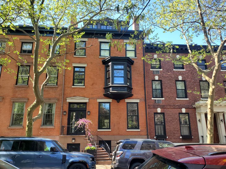 Joralemon Street Between Henry Street and Garden Place, Brooklyn Heights, Brooklyn, April 28, 2025
