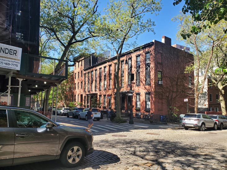 Joralemon Street at Willow Place, Brooklyn Heights, Brooklyn, April 28, 2025