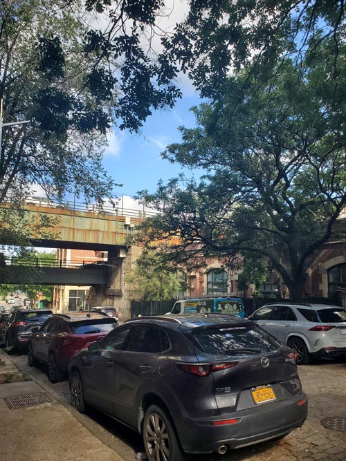 Joralemon Street Between Columbia Place and Furman Street, Brooklyn Heights, Brooklyn, August 25, 2025