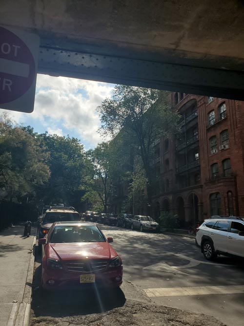 Joralemon Street at Furman Street, Brooklyn Heights, Brooklyn, August 25, 2025