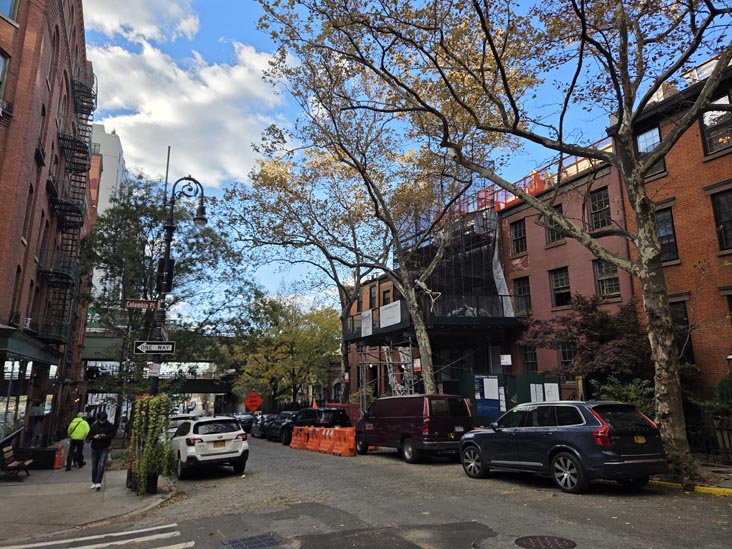 Joralemon Street at Columbia Place, Brooklyn Heights, Brooklyn, November 6, 2025