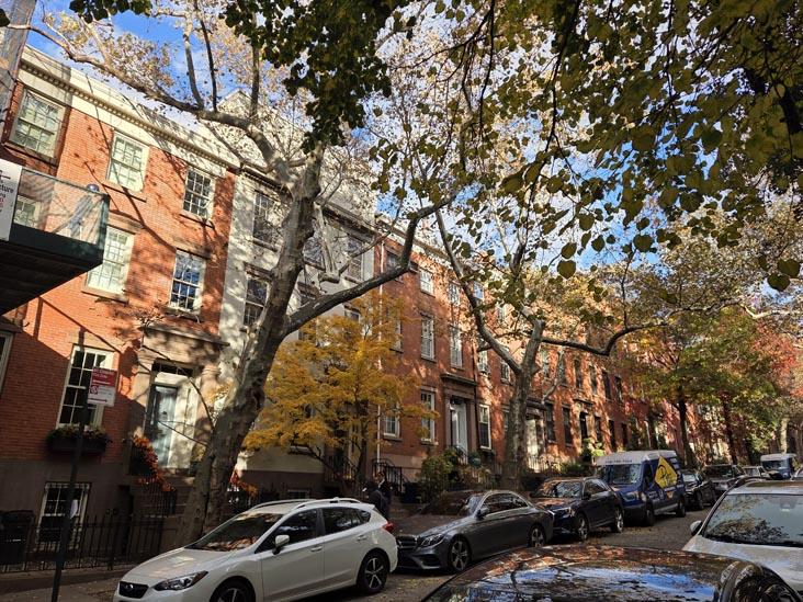Joralemon Street Between Columbia Place and Willow Place, Brooklyn Heights, Brooklyn, November 6, 2025