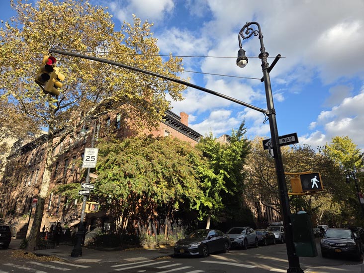 Joralemon Street at Hicks Street, Brooklyn Heights, Brooklyn, November 6, 2025