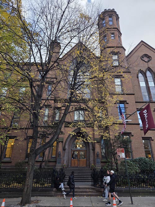 The Packer Collegiate Institute, 170 Joralemon Street, Brooklyn Heights, Brooklyn, November 6, 2025