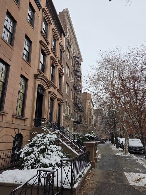 Joralemon Street at Garden Place, Brooklyn Heights, Brooklyn, December 15, 2025