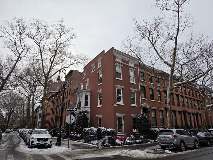 Joralemon Street at Sidney Place, Brooklyn Heights, Brooklyn, December 15, 2025