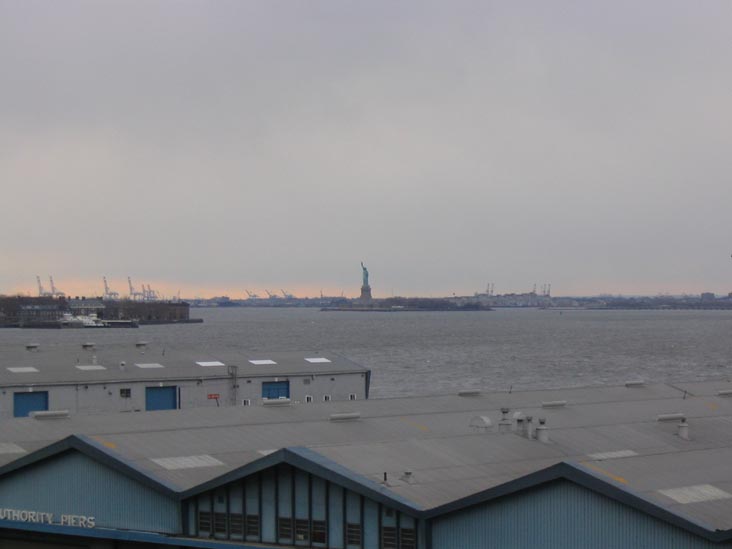 Statue of Liberty From Brooklyn Heights Promenade, Brooklyn Heights, Brooklyn, February 21, 2004