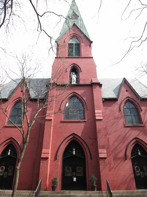 St. Charles Borromeo Church, 1 Aitken Place, Brooklyn Heights, Brooklyn, March 28, 2012