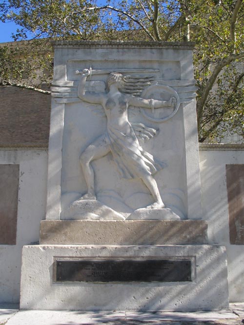 Zion Park War Memorial/Brownsville War Memorial, Zion Triangle, Brownsville, Brooklyn
