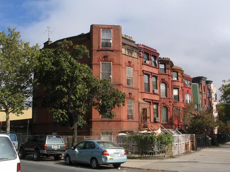 Willoughby Avenue and Bushwick Avenue, NE Corner, Bushwick, Brooklyn