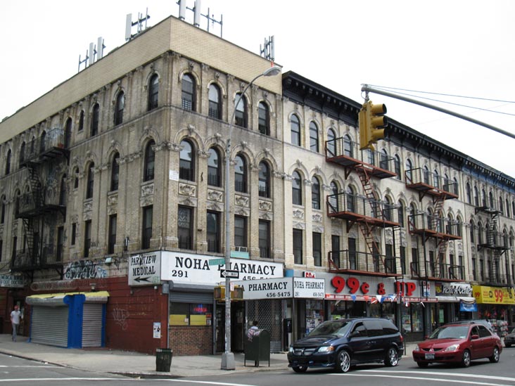 Knickerbocker Avenue and Suydam Street, NE Corner, Bushwick, Brooklyn