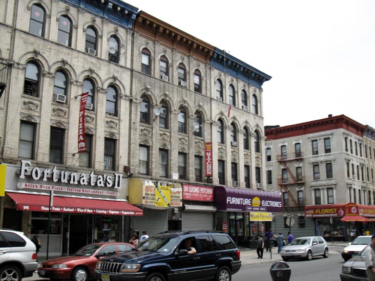 North Side of Knickerbocker Avenue at Hart Street, Bushwick, Brooklyn