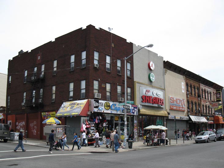 Knickerbocker Avenue and Stockholm Street, NE Corner, Bushwick, Brooklyn