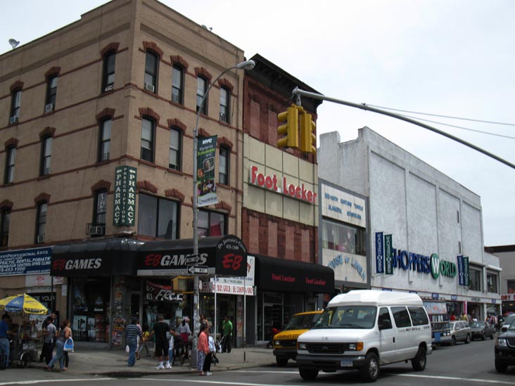 Knickerbocker Avenue and Stanhope Street, NE Corner, Bushwick, Brooklyn