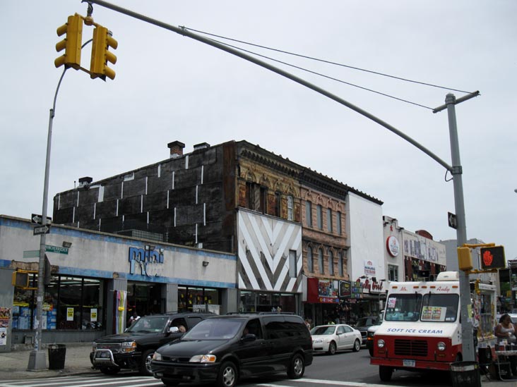 Knickerbocker Avenue and Harman Street, NE Corner, Bushwick, Brooklyn