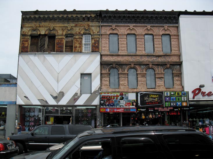 North Side of Knickerbocker Avenue Between Harman Street and Greene Avenue, Bushwick, Brooklyn