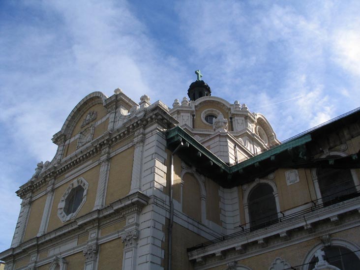 St. Barbara's Roman Catholic Church, Central Avenue and Bleecker Street, NE Corner, Bushwick, Brooklyn