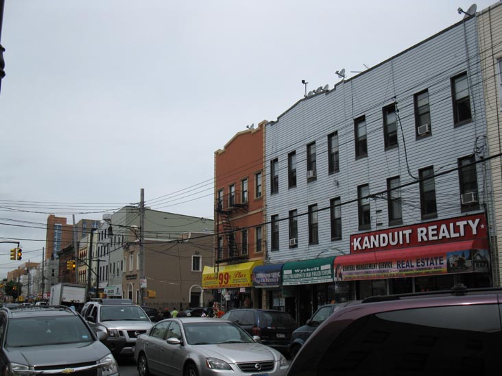 North Side of Wyckoff Avenue at Greene Avenue, Bushwick, Brooklyn