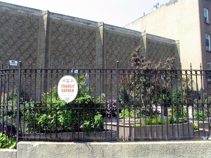 Transit Garden, Smith Street and 2nd Place, SW Corner, Carroll Gardens, Brooklyn