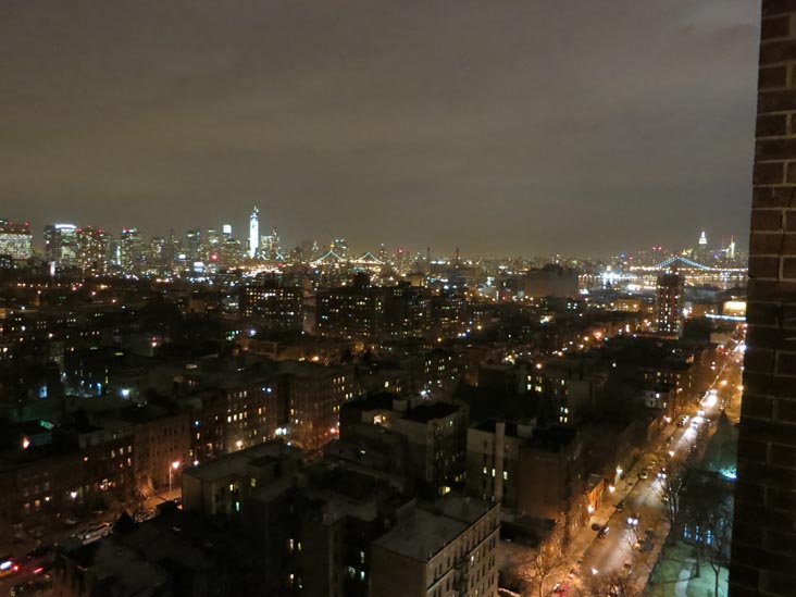 View From St. James Towers, Clinton Hill, Brooklyn, February 15, 2013