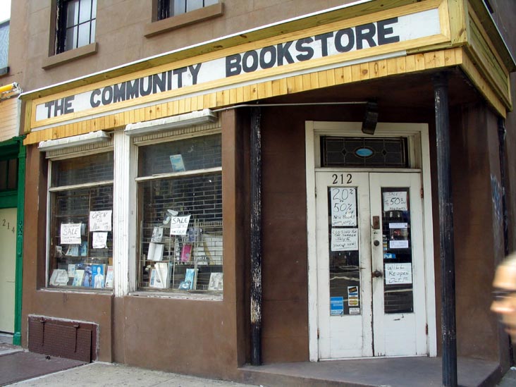 The Community Bookstore, 212 Court Street, Cobble Hill, Brooklyn