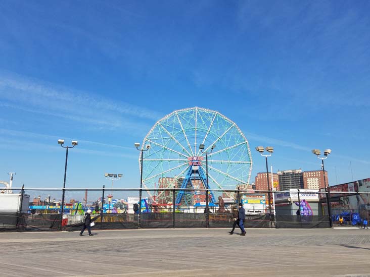 Boardwalk, Coney Island, Brooklyn, February 3, 2019