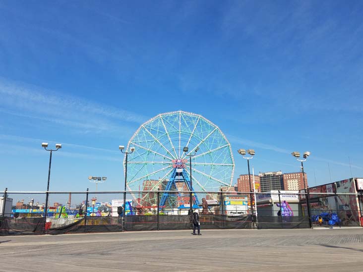 Boardwalk, Coney Island, Brooklyn, February 3, 2019