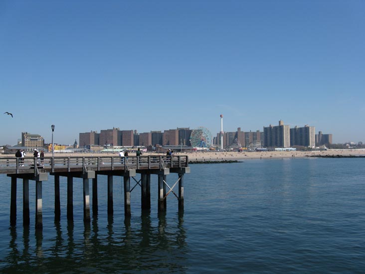View From Steeplechase Pier, Coney Island, Brooklyn, April 25, 2009