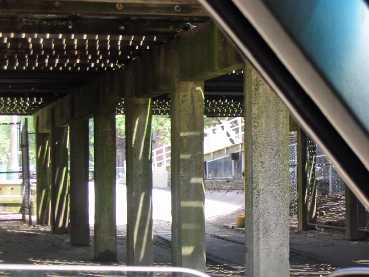 Under the Coney Island Boardwalk, Coney Island, Brooklyn, May 20, 2004
