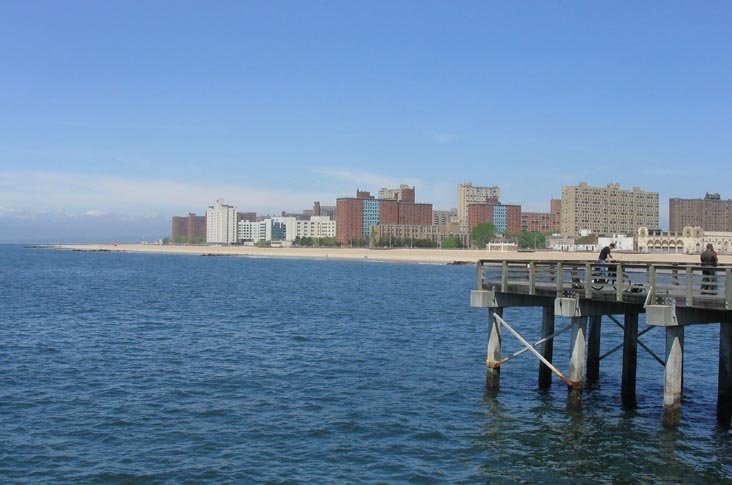 Pier Looking West, Coney Island, Brooklyn, May 20, 2004