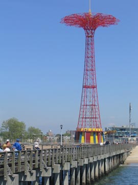 Parachute Jump from the Pier, Coney Island, Brooklyn, May 20, 2004